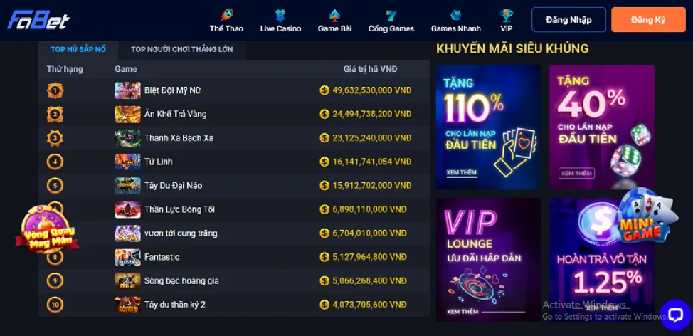 Biểu đồ các cấp độ thành viên VIP pog79 nổ hũ